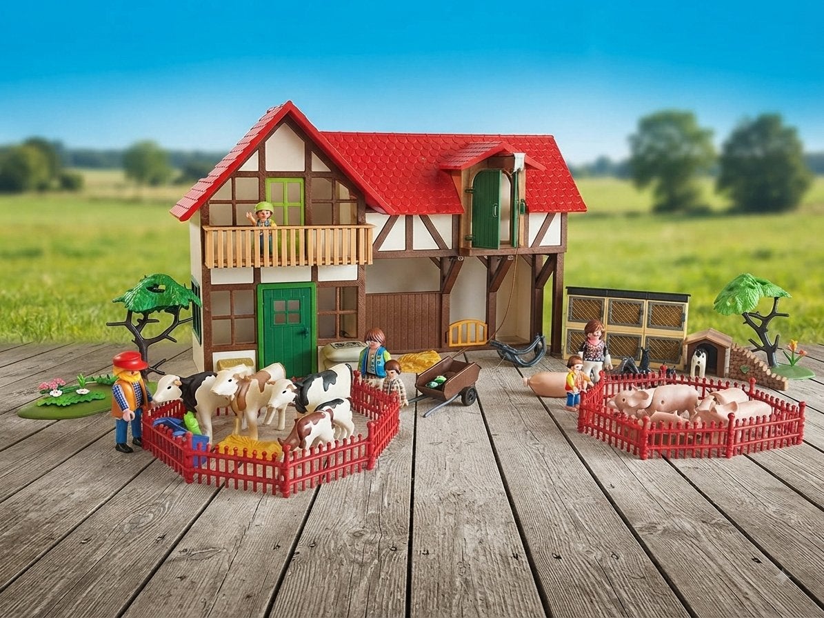 Playmobiel boerderij set, Tickets en Kaartjes, Eén persoon, Ticket of Toegangskaart