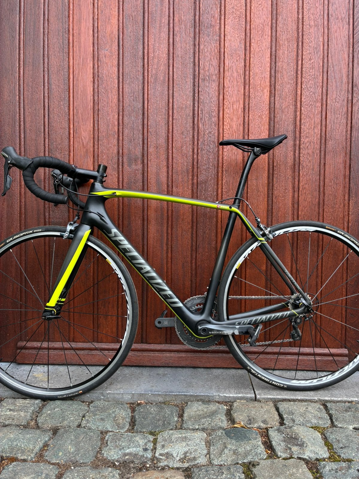 Specialized tarmac sl5 (Antwerpen, België), Carbon, Zo goed als nieuw, Meer dan 20 versnellingen, 53 tot 57 cm
