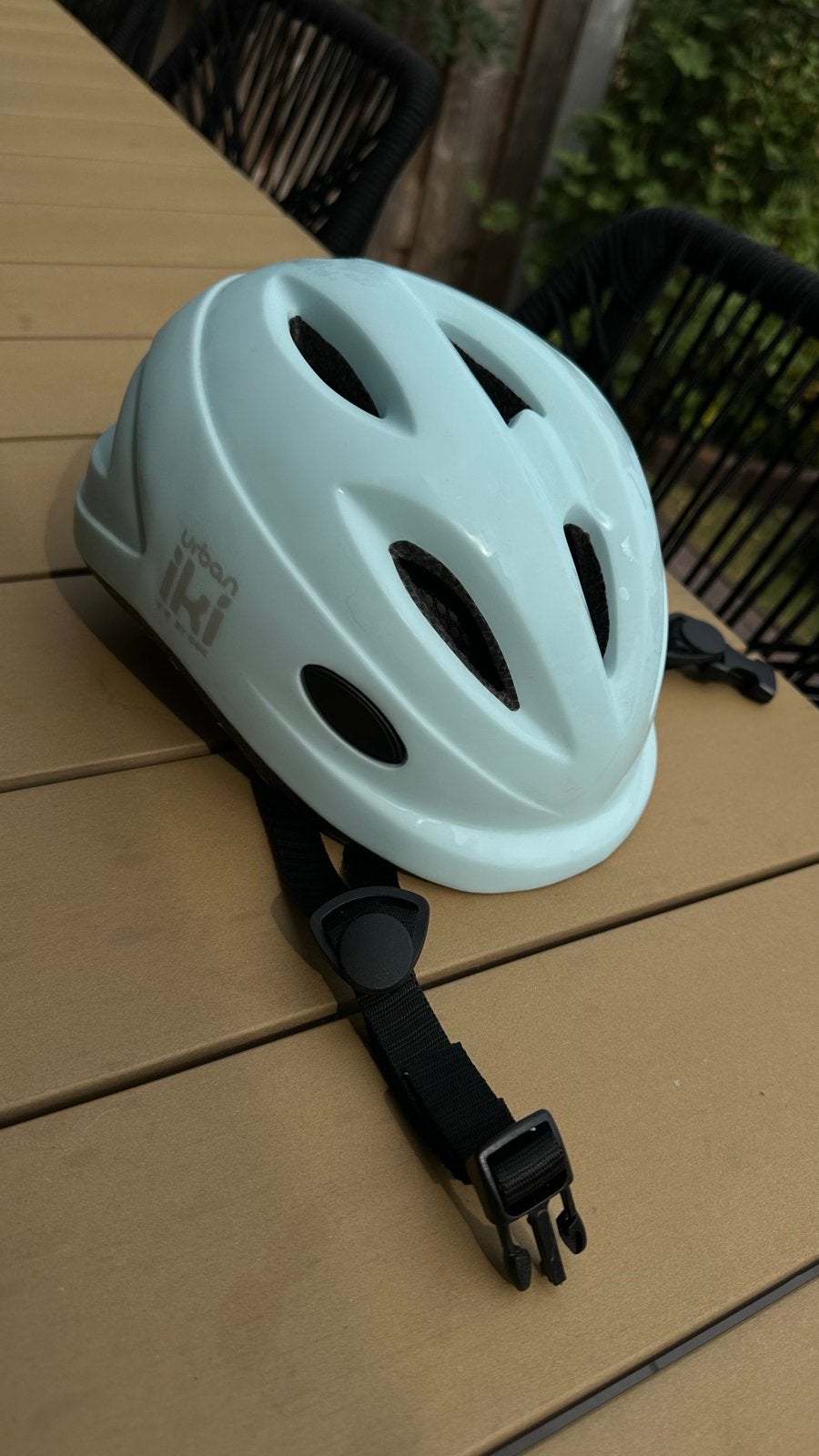 Urban Iki Fietshelm Kinderhelm XS (44-48cm) Lichtblauw, Ophalen, Zo goed als nieuw, XS, Jongen of Meisje