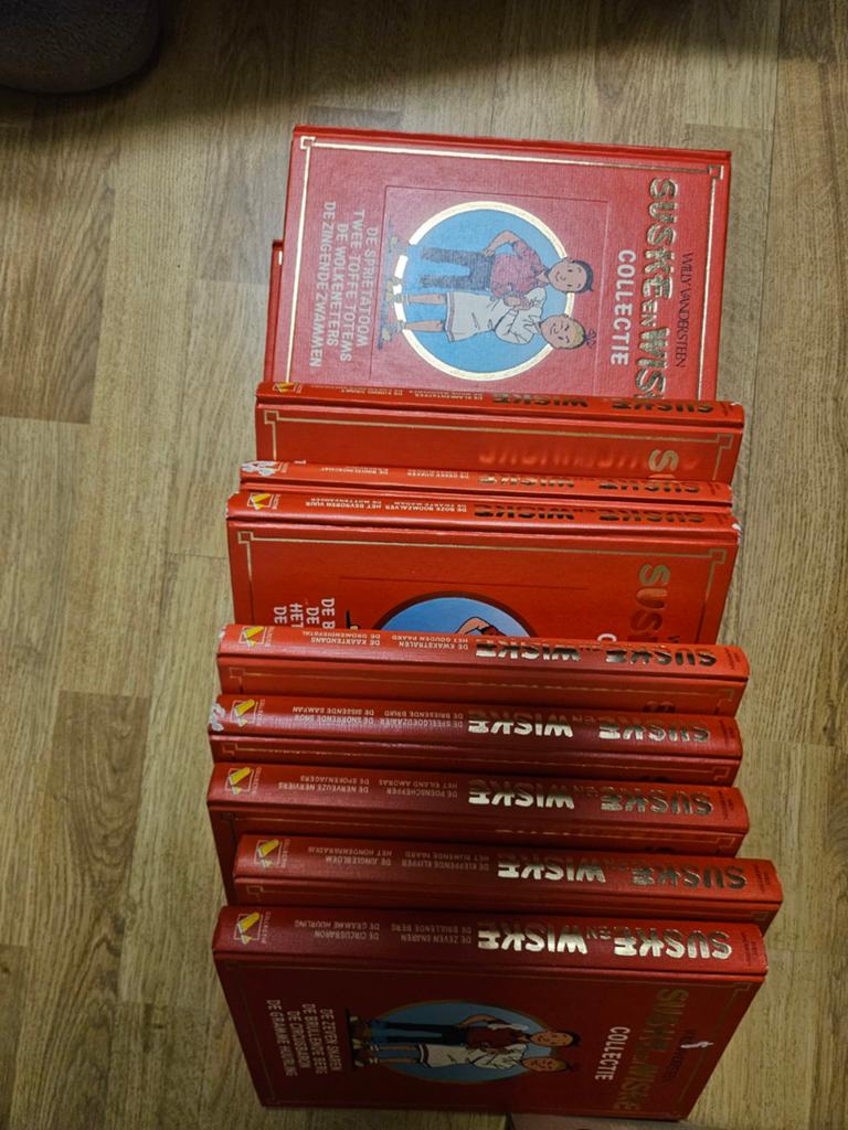 Suske en Wiske Collectie - 12 Luxe Boeken, Meerdere stripboeken, Ophalen of Verzenden, Zo goed als nieuw, Willy Vandersteen