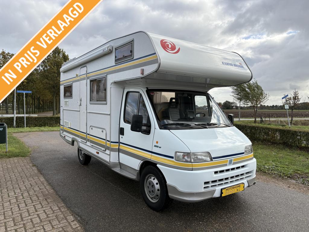 Eura Mobil Maxi Alkoof, Caravans en Kamperen, Campers, Bedrijf, tot en met 4, Half-integraal, Eura Mobil, Overige merken, Diesel