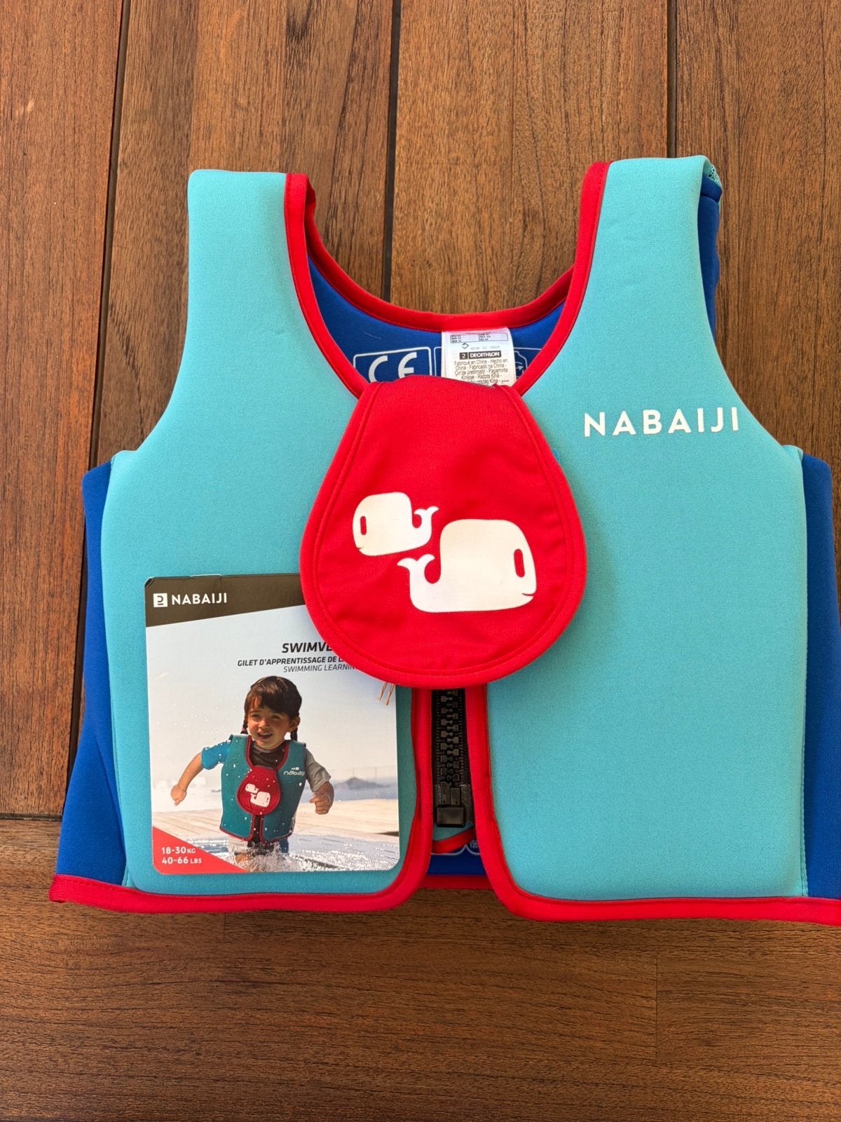 Zwemvest NABAIJI DANO (Decathlon), Jongen of Meisje, One size, Ophalen of Verzenden, Zo goed als nieuw