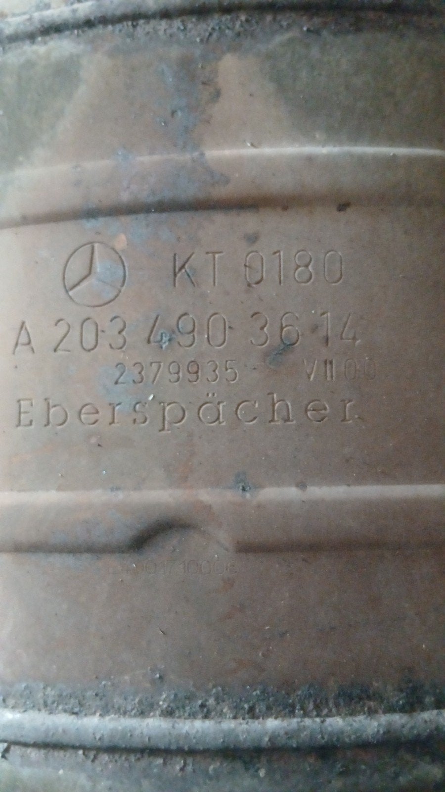 Mercedes-Benz Katalysator A 203 490 36 14 Eberspächer, Ophalen of Verzenden