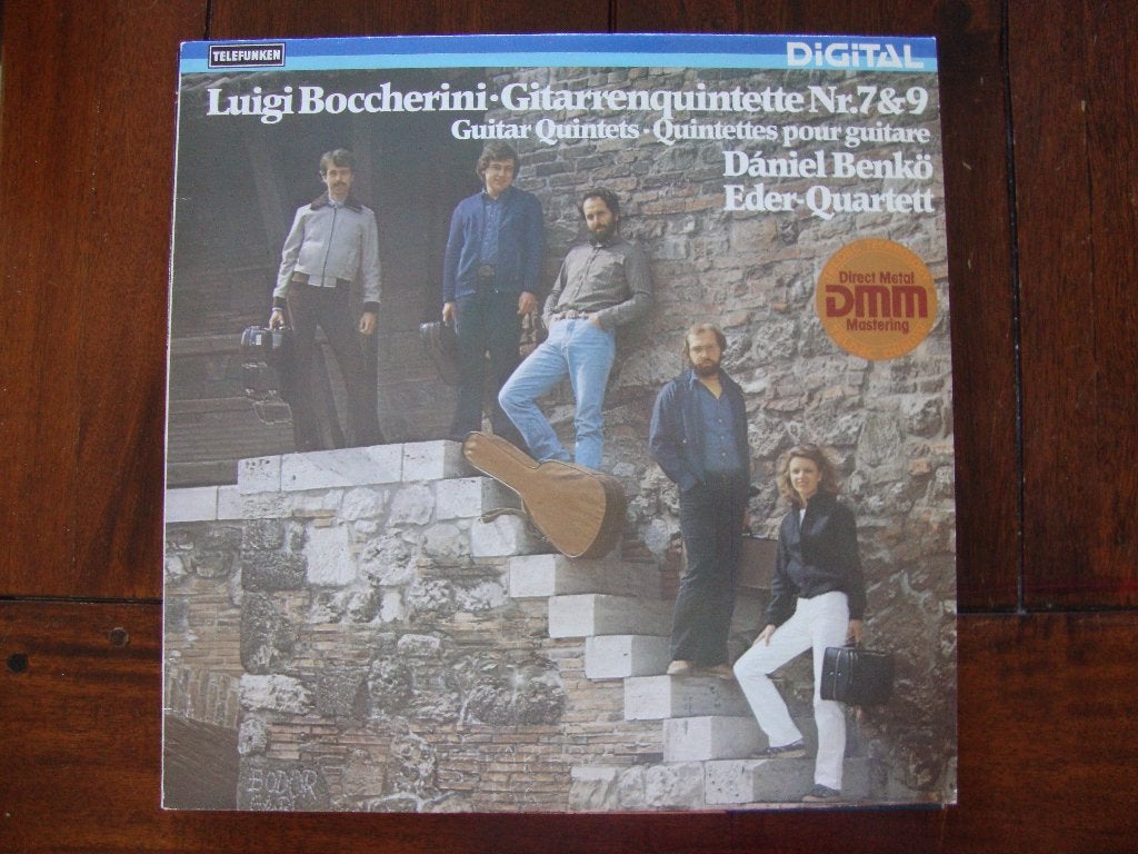 LP Daniel Benko + Eder quartet/Luigi Boccherini Gitarenq.7+9, LP, Gebruikt, Pop, Ophalen of Verzenden