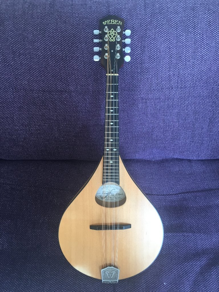 Zeldzaam Weber mandoline, Ophalen, Gebruikt
