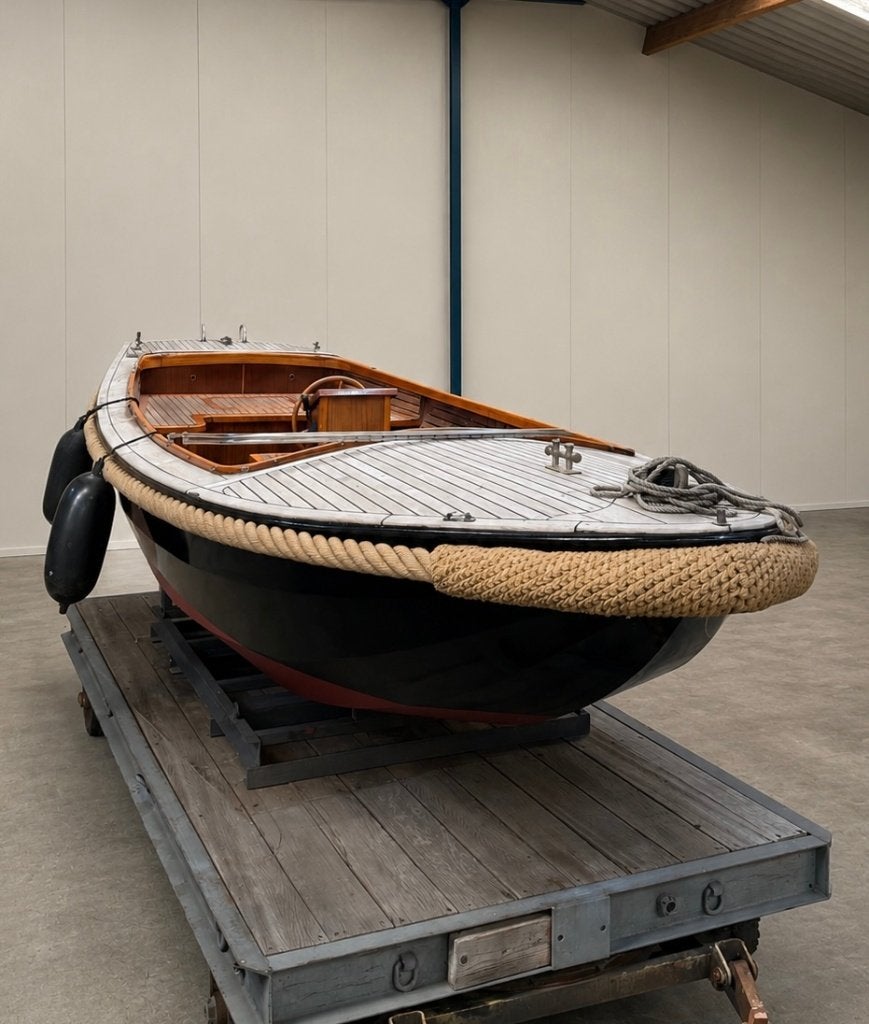 Stalen Cesta sloep - Volvo Penta dieselmotor - Teak, Watersport en Boten, Staal, Diesel, 6 m, 2 m