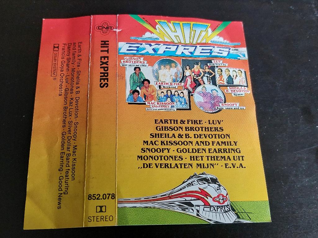 HIT EXPRESS VOL. 1 (MC), Ophalen of Verzenden, Zo goed als nieuw, Origineel, 1 bandje