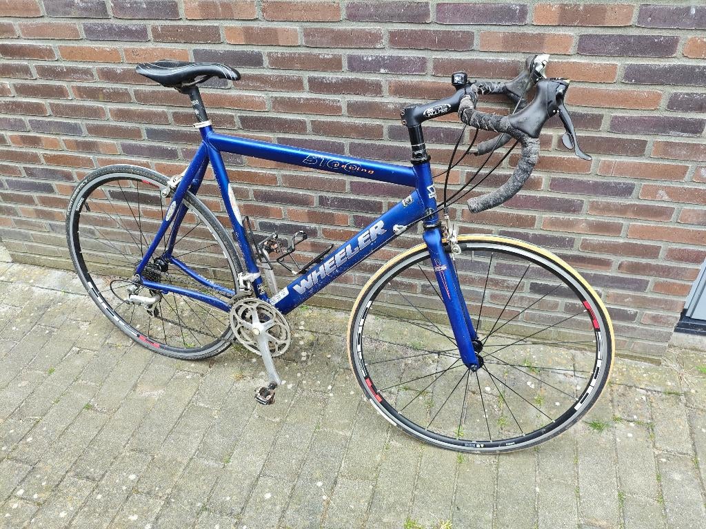 Racefiets, opknapper met potentie, Fietsen en Brommers, Fietsen | Racefietsen, 28 inch, Gebruikt, Aluminium, 57 tot 61 cm