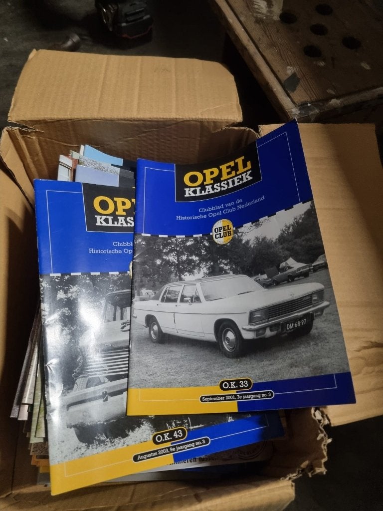 Opel Klassiek clubbladen HOCN., Ophalen of Verzenden, Opel