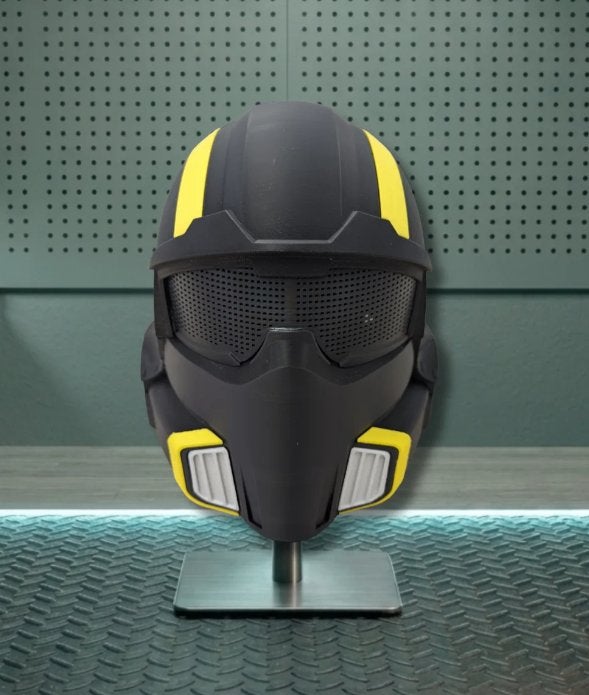 Helldivers 2 geinspireerde Helm 1:1 schaal, Hengelo OV, Nieuw, Kleding, Tv