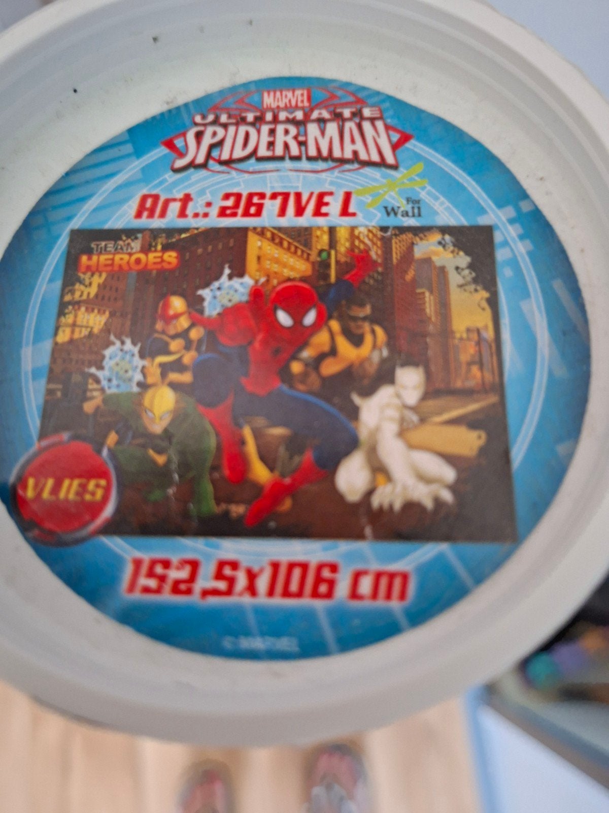 Marvel Ultimate Spider-Man Vliesbehang - 152.5x106 cm, Meerkleurig, Textiel, Nieuw, Ophalen of Verzenden