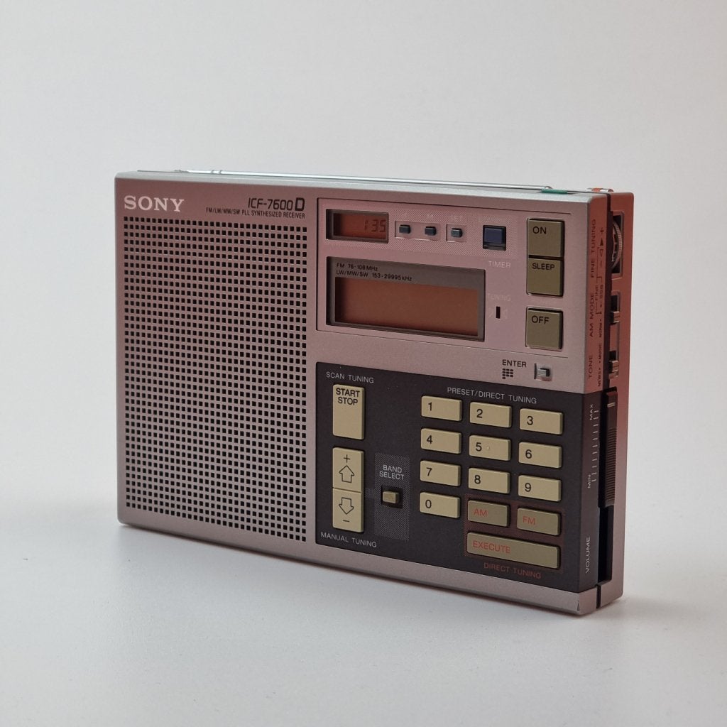 Sony ICF-7600D Wereldontvanger Radio | Nette staat, Sony, Zo goed als nieuw, Support@sony.com, 1-7-1 Konan, Minato-ku
Tokyo 108-0075
Japan