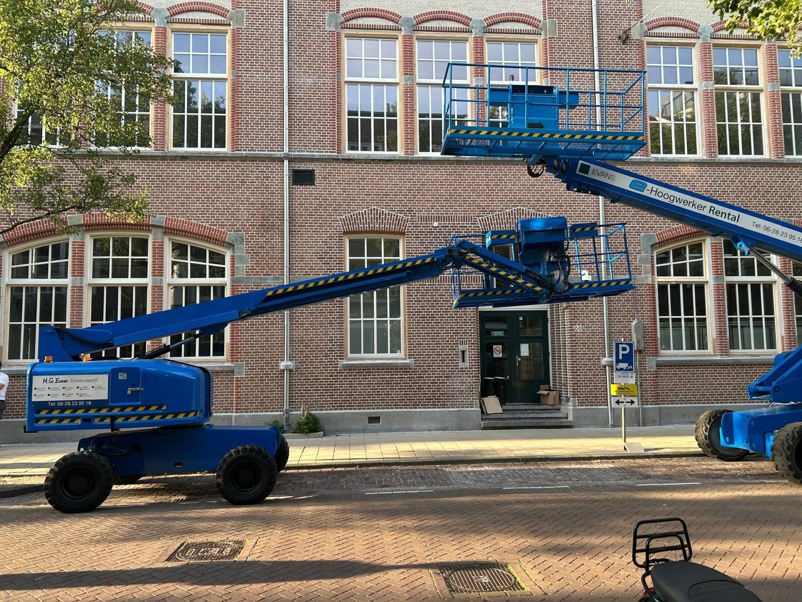 Genie S40-6394 Hoogwerker - 2002 Model, Zakelijke goederen, Machines en Bouw | Liften, Steigers en Ladders, Ophalen