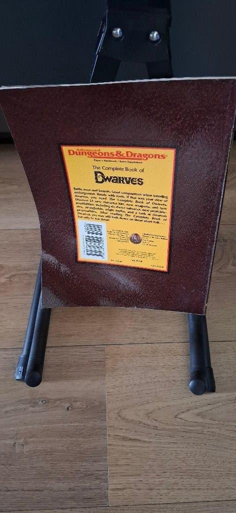 AD&D 2nd Edition - The Complete Book of Dwarves, Gebruikt, Wizards of the coast, Onbekend, Overige soorten