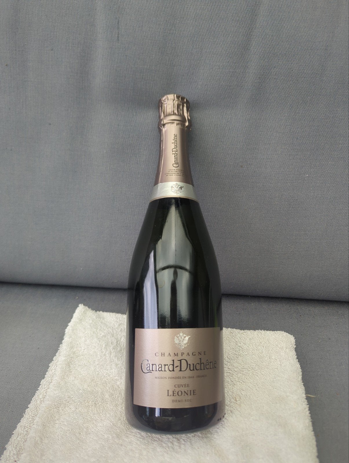 Canard-Duchene Cuvee Leonie Demi Sec, Verzamelen, Wijnen, Ophalen of Verzenden, Nieuw, Frankrijk, Champagne