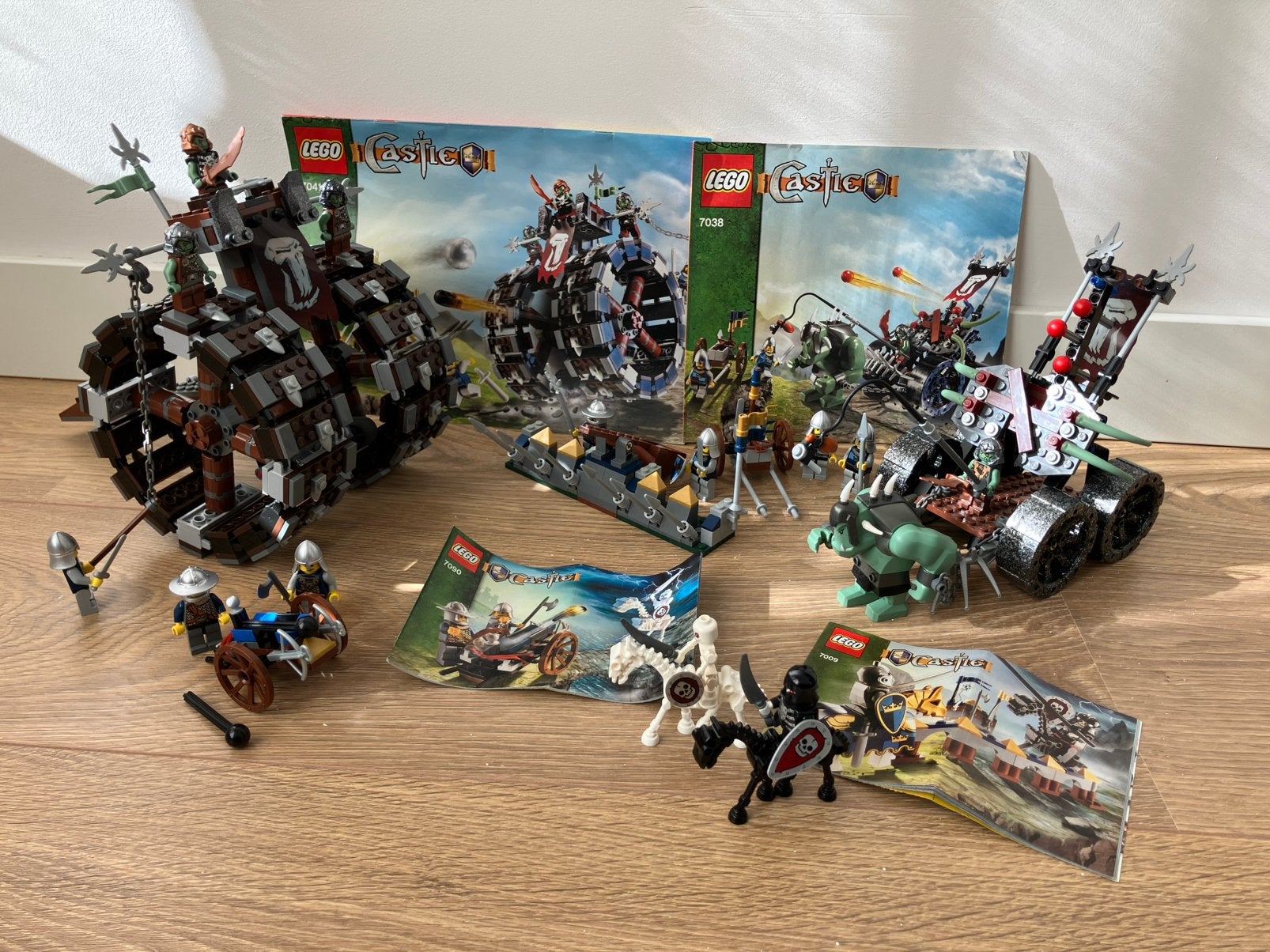 Lego Castle fantasy sets - 7038, 7041, 7090, Ophalen of Verzenden, Zo goed als nieuw