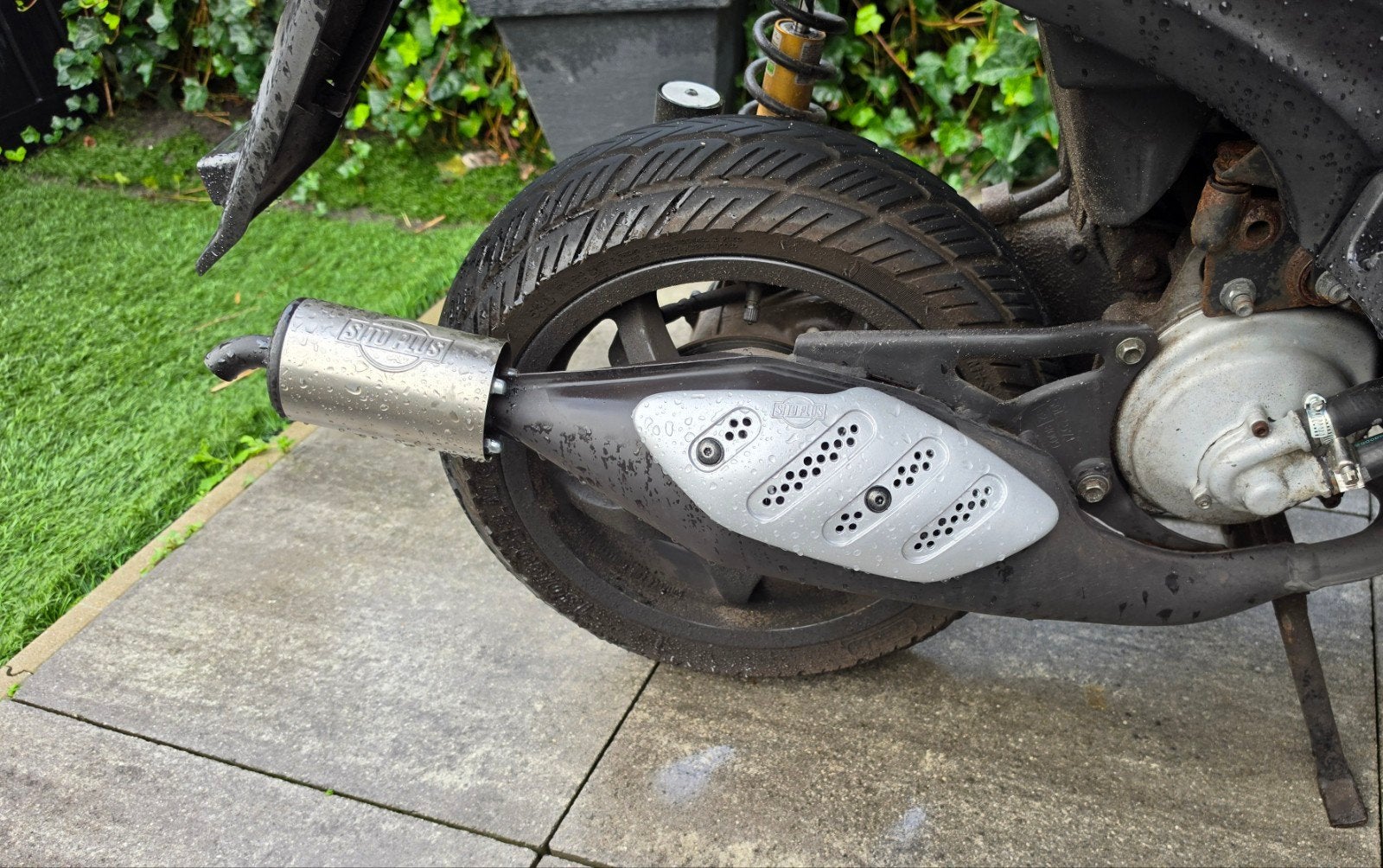 Sitoplus uitlaat voor Yamaha Aerox 2t, Fietsen en Brommers, Ophalen of Verzenden, Zo goed als nieuw, Uitlaat, Yamaha