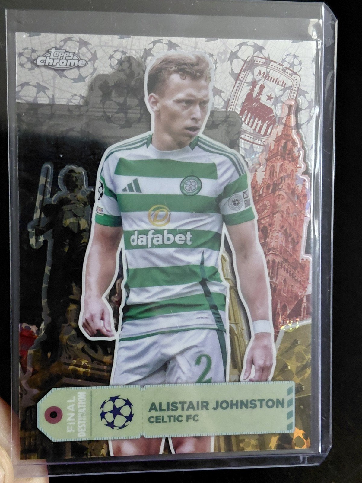 Alistair Johnston Topps Chrome Champions League Kaart, Verzamelen, Ophalen of Verzenden, Zo goed als nieuw, Buitenlandse clubs