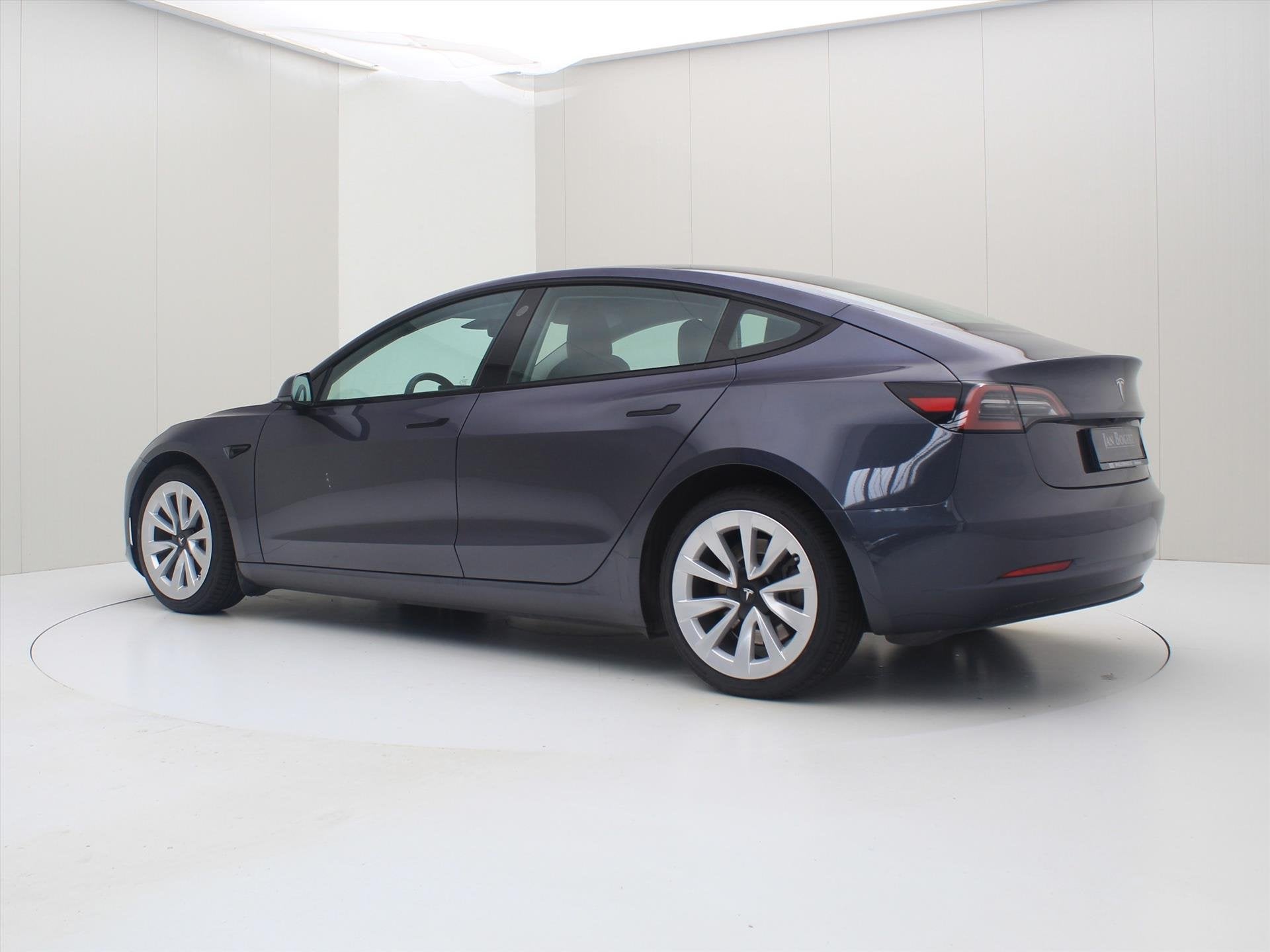 Tesla Model 3 Long-Range AWD 351pk 75 kWh 92.8% SoH UPGRADE, Auto's, Automaat, Gebruikt, Zwart, Zwart