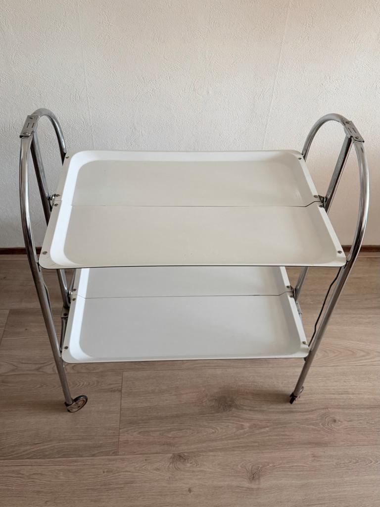 Vintage Opvouwbare Serveerwagen / Trolley, Ophalen of Verzenden, Huis en Inrichting