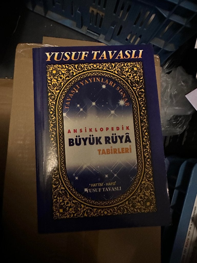 Ansiklopedik Büyük Rüya Tabirleri, Ophalen of Verzenden, Nieuw, Yusuf Tavasli