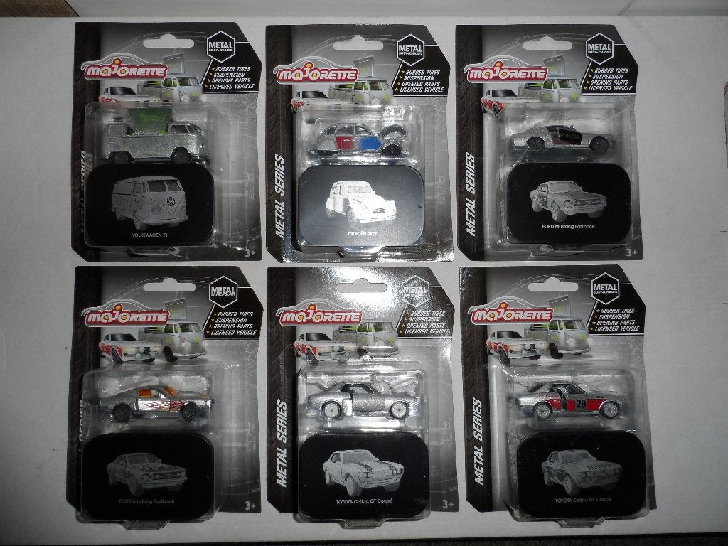 Majorette Metal Series (Zamac) - Complete Set - 1:64, Ophalen of Verzenden, Nieuw, Auto