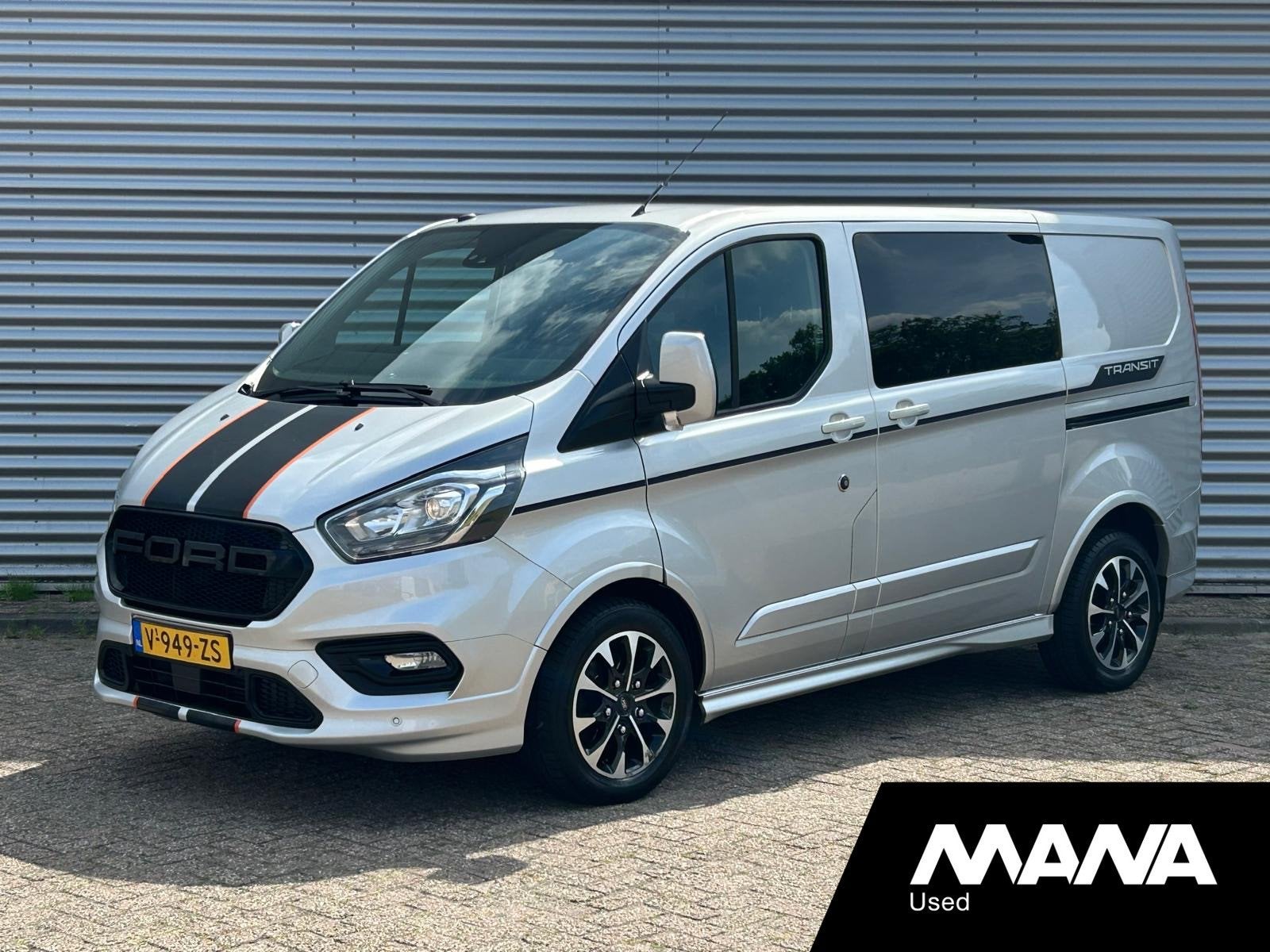 Ford Transit Custom 310 2.0 TDCI L1H1 Sport DC Automaat LM v, Auto's, Gebruikt, Euro 6, 4 cilinders, 14 km/l