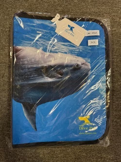 Logboek divelog map binder organizer maanvis, https://www.kanoenduiksport.nl/contact/contact/, Divepro, Overige typen, Nieuw