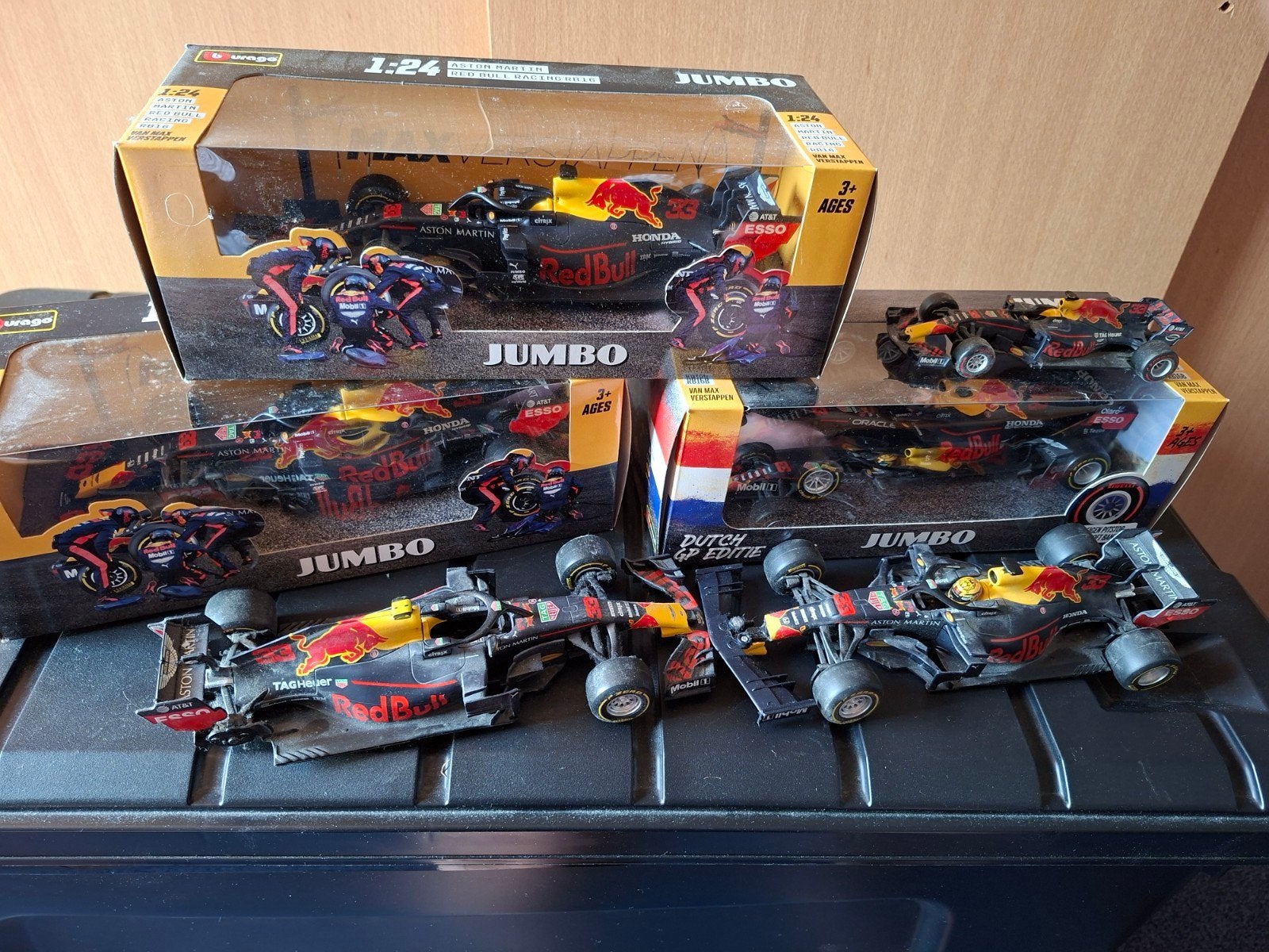 Red Bull Racing F1 modelauto's (Jumbo editie), Ophalen of Verzenden, Zo goed als nieuw, Auto, Overige merken