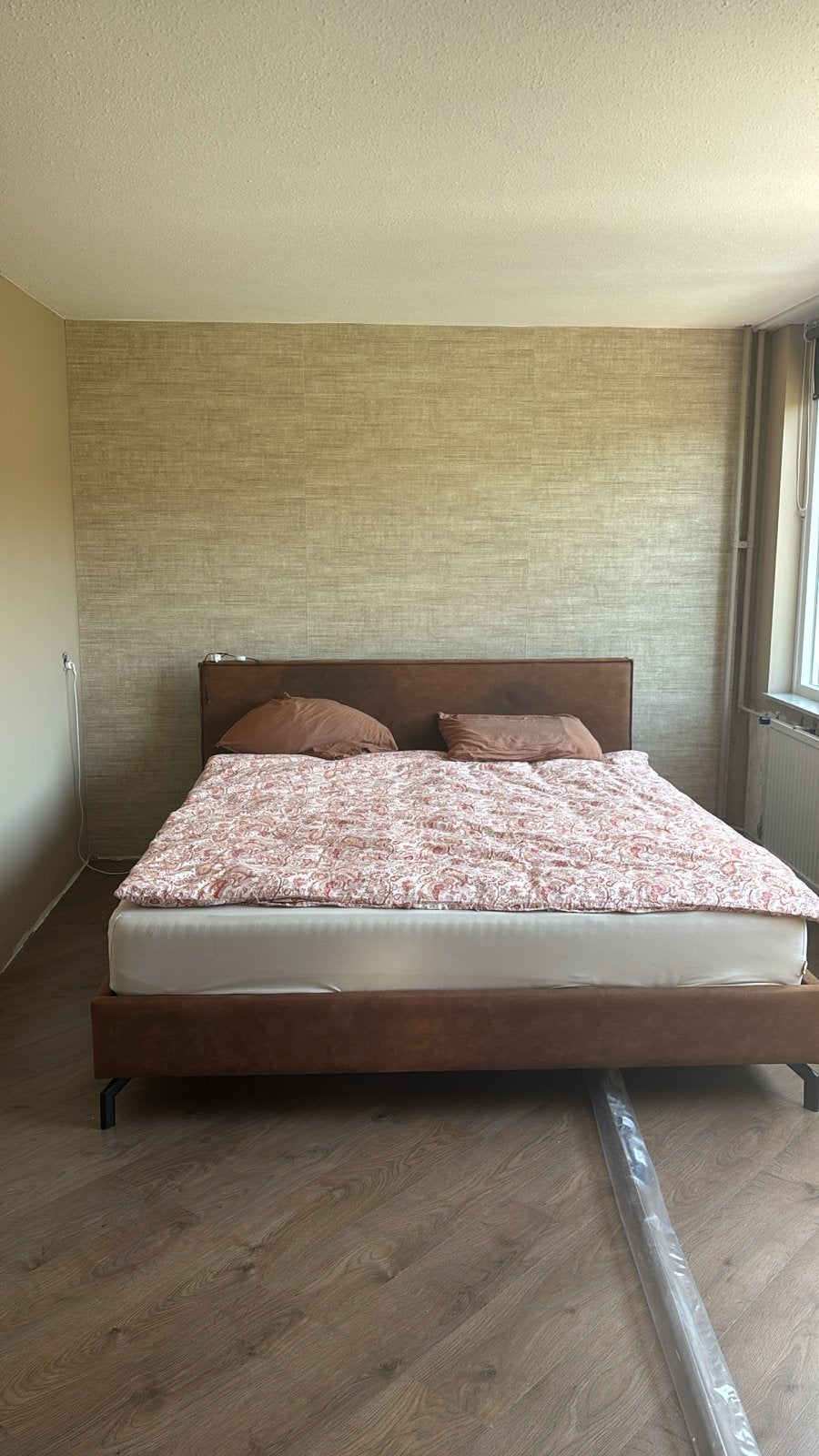 Arte Canvas - Straw Behang (Nieuw), Ophalen of Verzenden, Minder dan 10 m², Beige