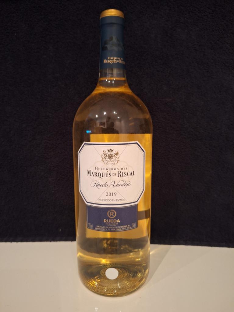 Marqués de Riscal Rueda Verdejo 2019 Witte Wijn 1,5ltr, Spanje, Nieuw, Ophalen of Verzenden, Witte wijn