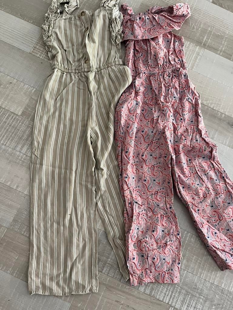 Jumpsuits maat 116 mango en WEfasion, Ophalen of Verzenden, Zo goed als nieuw, Meisje, Overige typen