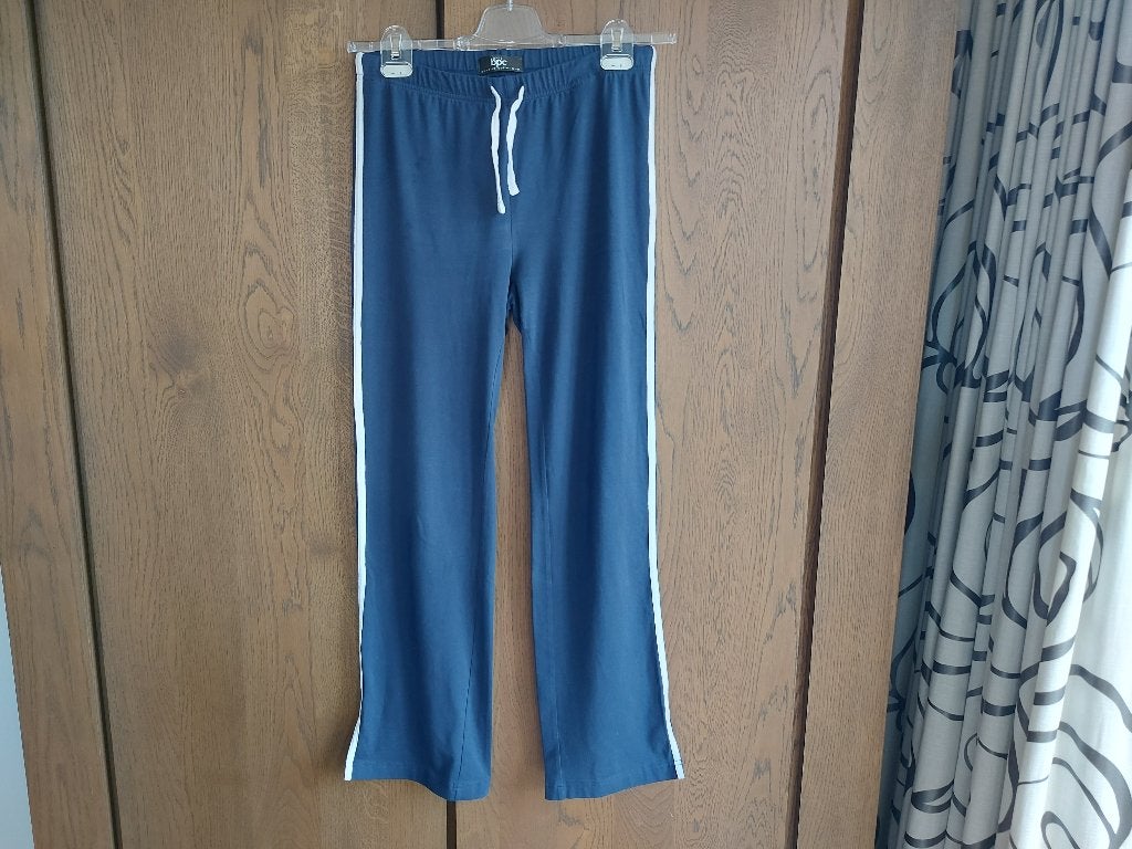 Jersey broek 36/38 blauw, Bonprix, Blauw, Ophalen of Verzenden, Maat 36 (S)
