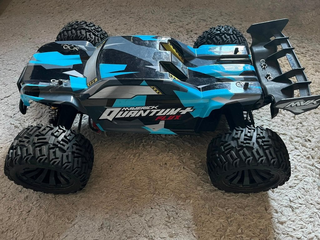 Maverick Quantum Flux 4WD RC Auto - Goede Staat, Elektro, Gebruikt, Auto offroad, Ophalen of Verzenden