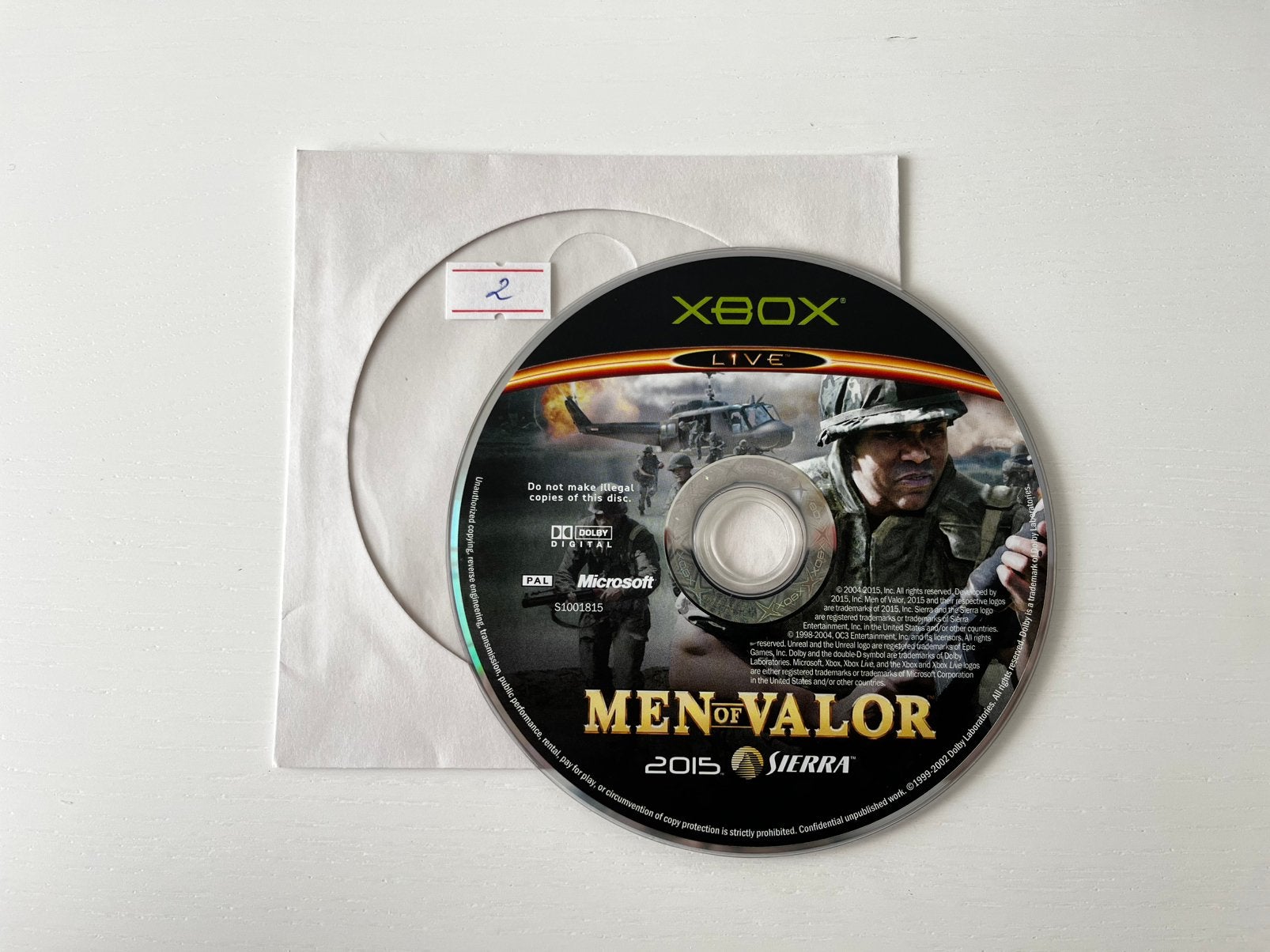 Men of Valor, Avontuur en Actie, 1 speler, Ophalen of Verzenden, Zo goed als nieuw