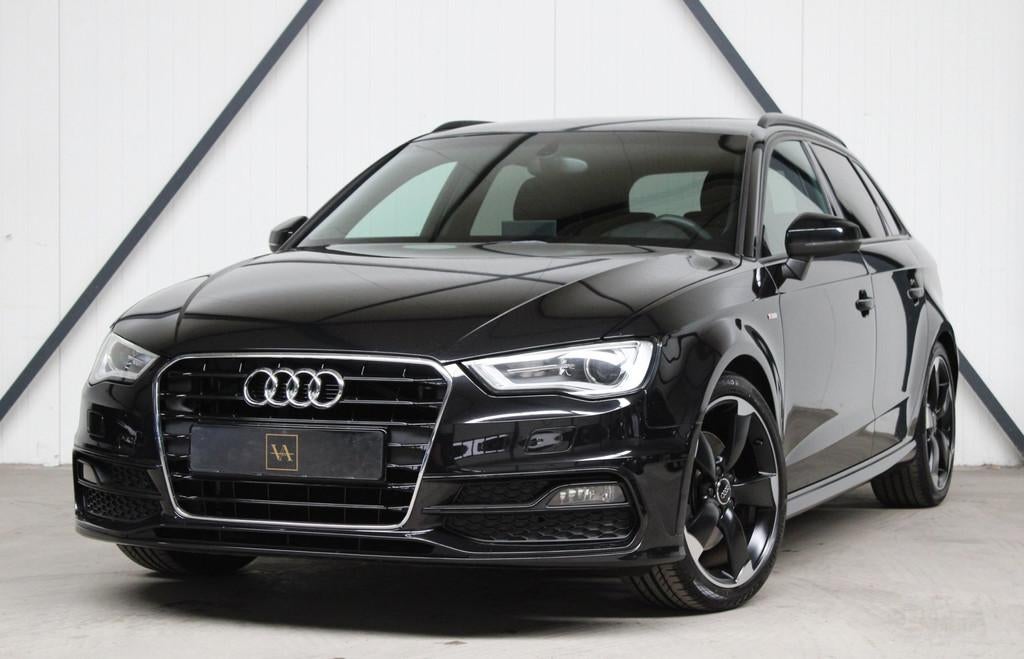 Audi A3 Sportback 1.8 TFSI 3X S-Line l 180 PK l LED l Xenon, Auto's, Voorwielaandrijving, Gebruikt, Zwart, 4 cilinders