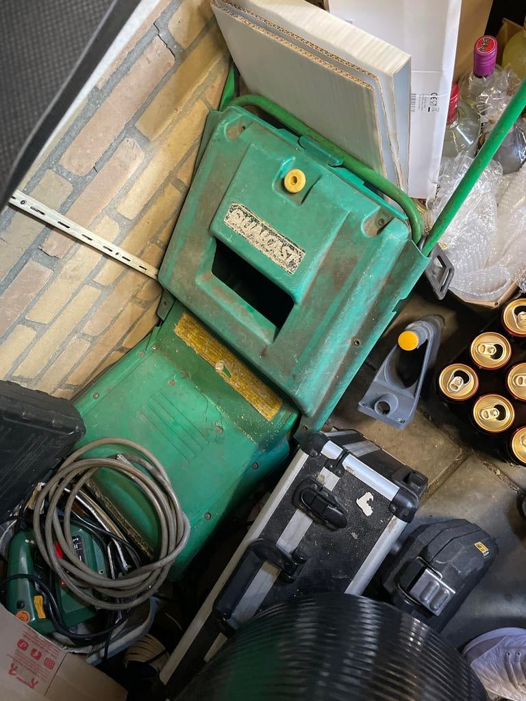 Elektrische grasmaaier, Tuin en Terras, Grasmaaiers, Gebruikt, Elektrische grasmaaier, 30 t/m 39 cm, Cirkelmaaier, Opvangzak, Ophalen