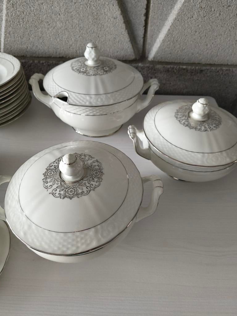 Bavaria servies zilver 50-delig, Ophalen