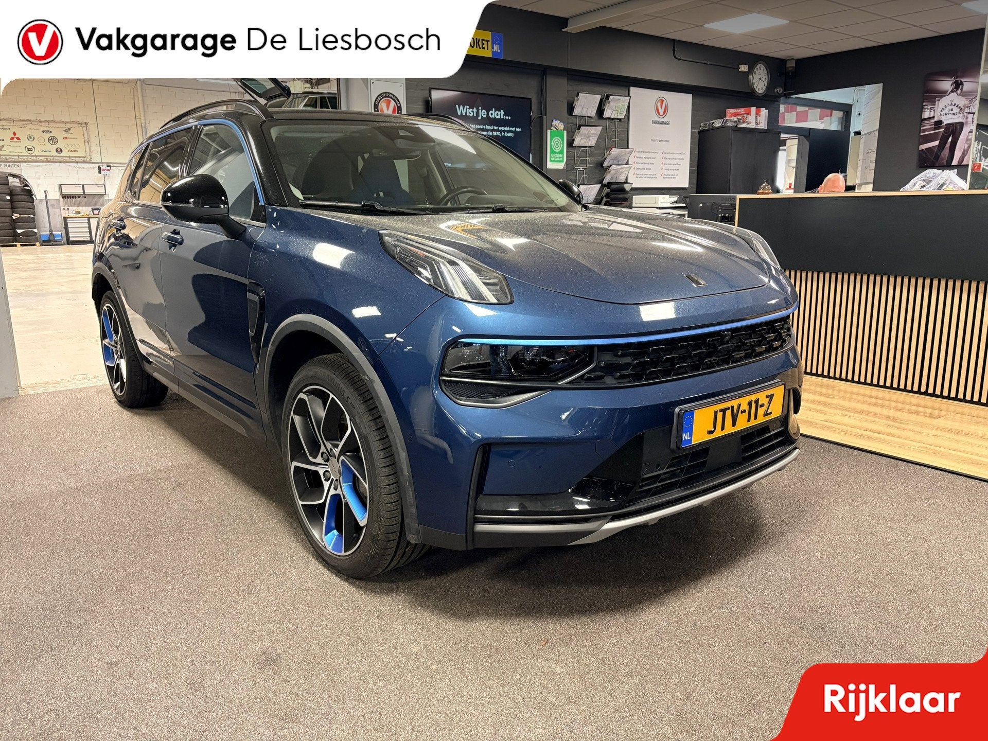 Lynk & Co 01 1.5 / Panorama-dak / 360 Camera / Infinity audi, 12 maanden, Stof, Blauw, Plug-in hybride