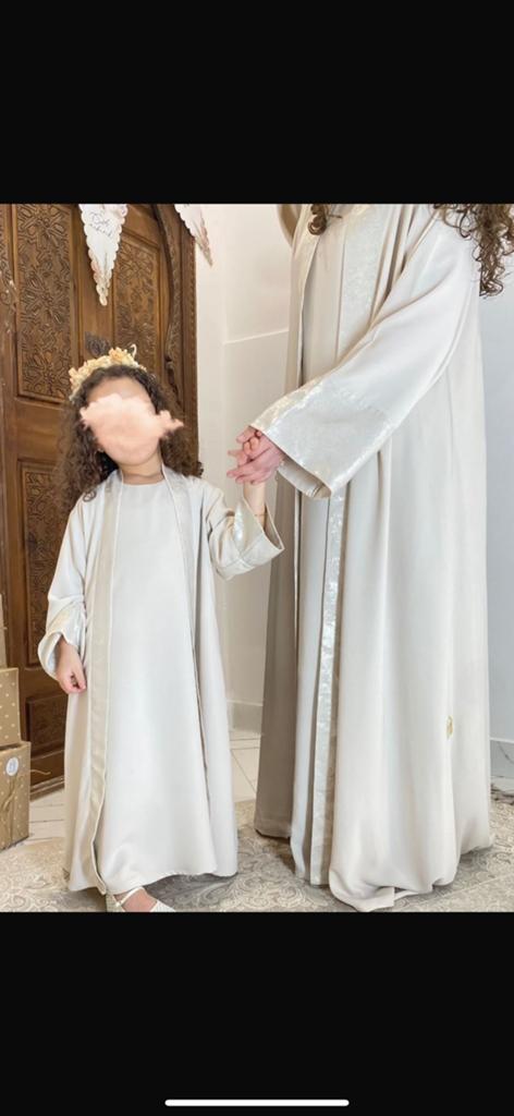 Abaya voor moeder en dochter, Ophalen of Verzenden, Zo goed als nieuw, Trouwjurk