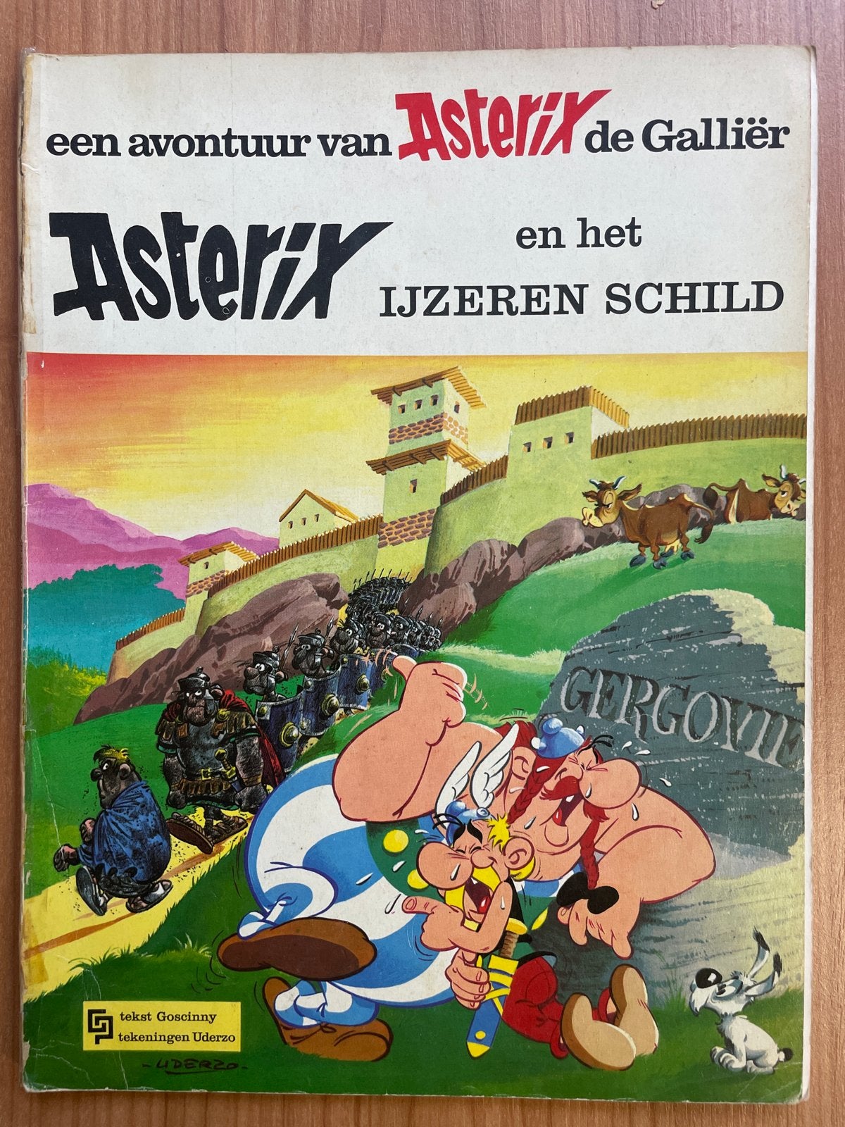 Asterix en het IJzeren Schild, Boeken, Stripboeken, Eén stripboek, Ophalen of Verzenden, Gelezen