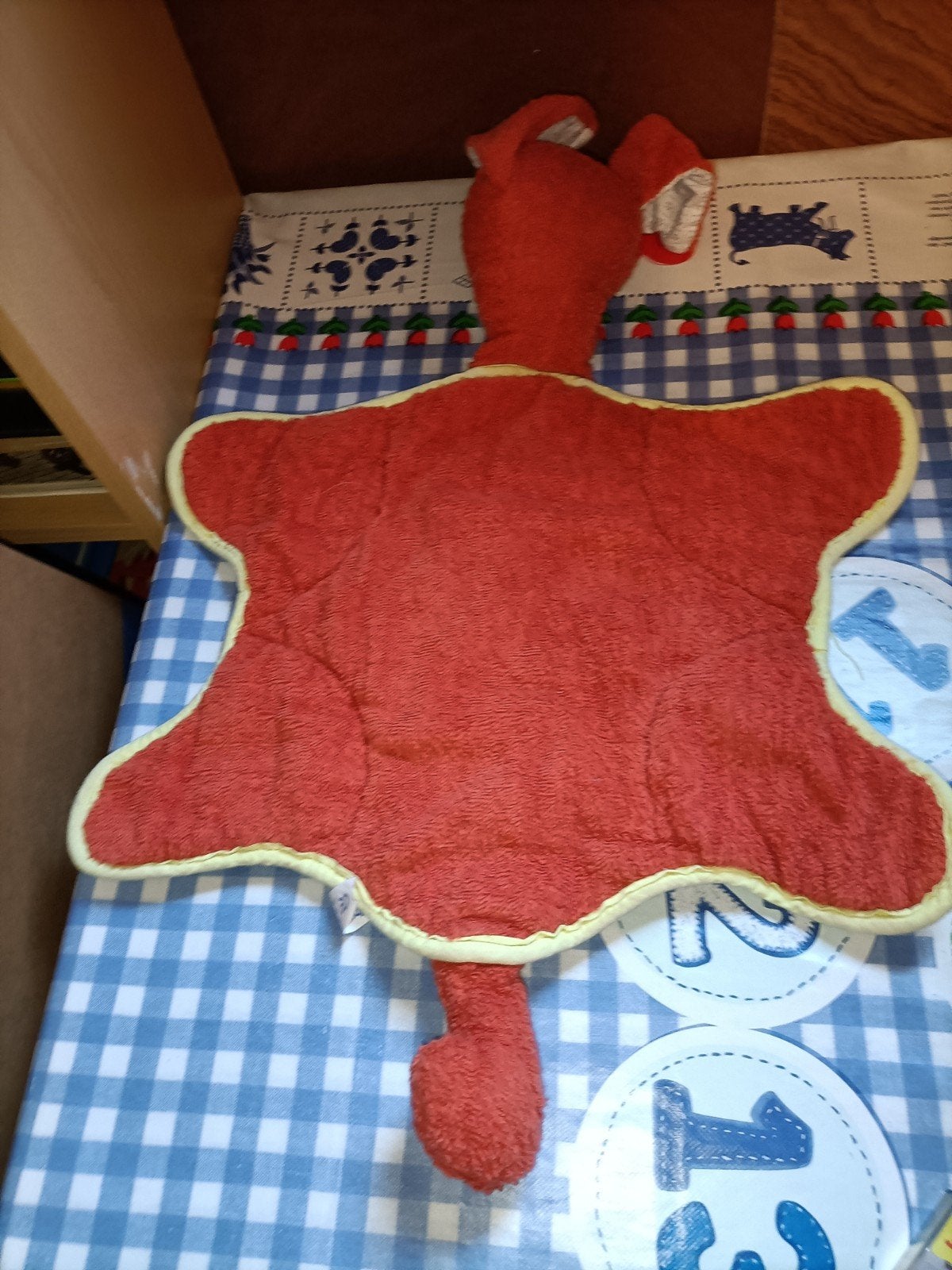Achmea knuffeldoek hond oranje, Ophalen of Verzenden, Zo goed als nieuw