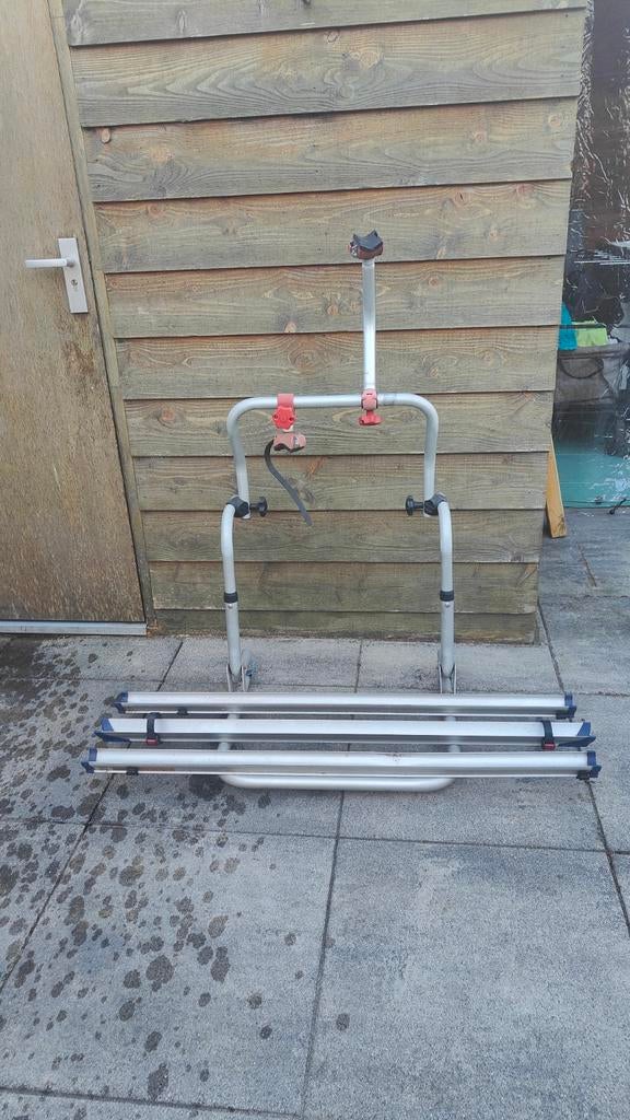 Omni-Bike Plus fietsendrager voor camper, Ophalen, Gebruikt, Achterklepdrager