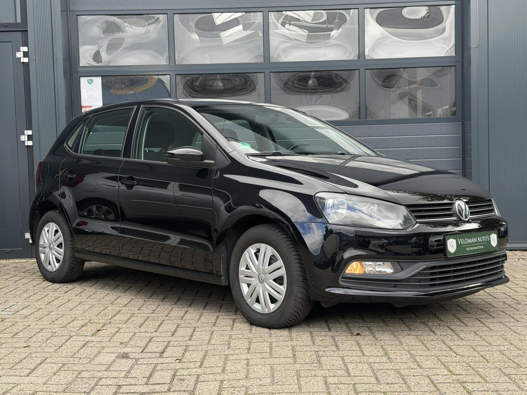 Volkswagen Polo 1.0 MPI Bluemotion | Airco | Zuinig | 1e eig, Auto's, Stof, Gebruikt, Zwart, 60 pk
