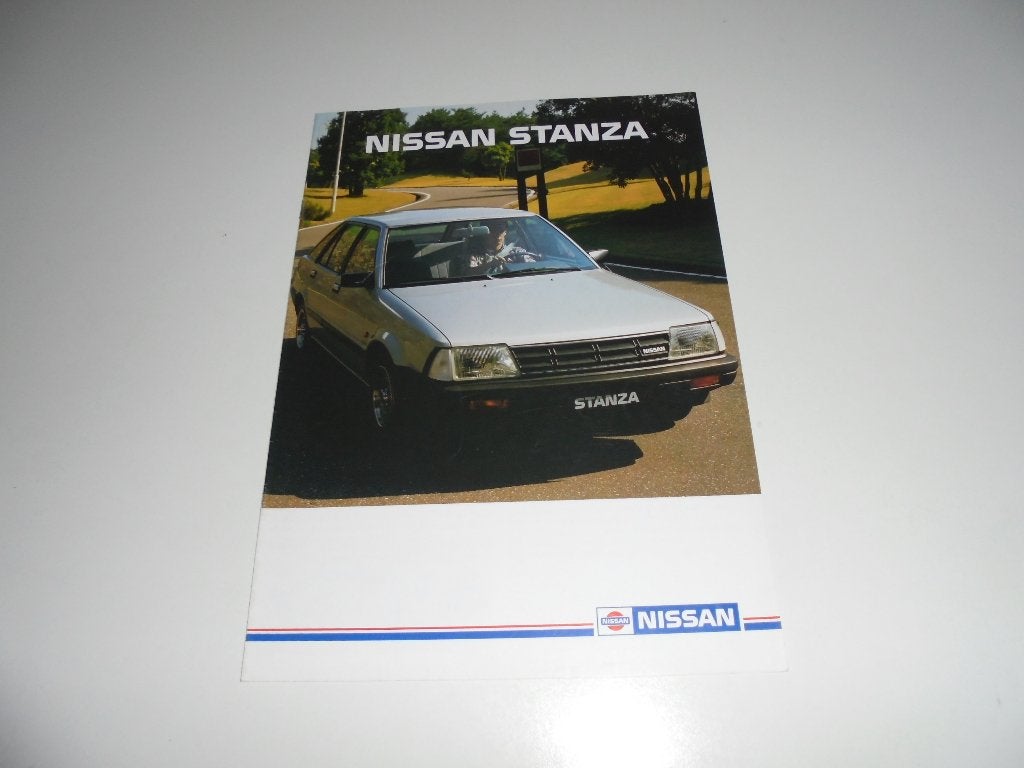 brochure Nissan Stanza  1984, Ophalen of Verzenden, Zo goed als nieuw, Nissan