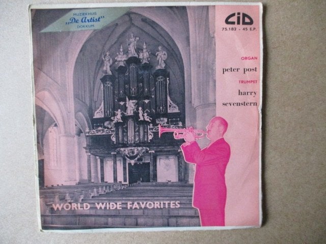 s3910 peter post / harry sevenstern - world wide favorites, Ophalen, Gebruikt, 7 inch, Overige genres