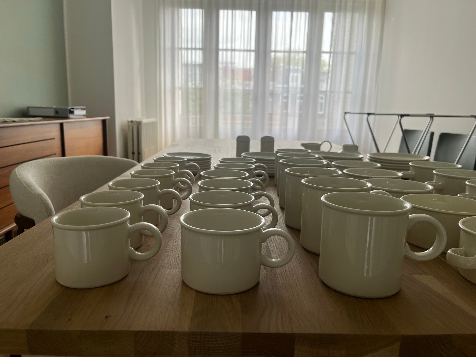 Wedgwood Midwinter Stonehenge Servies - Uitgebreide set, Ophalen, Gebruikt, Aardewerk, Compleet servies