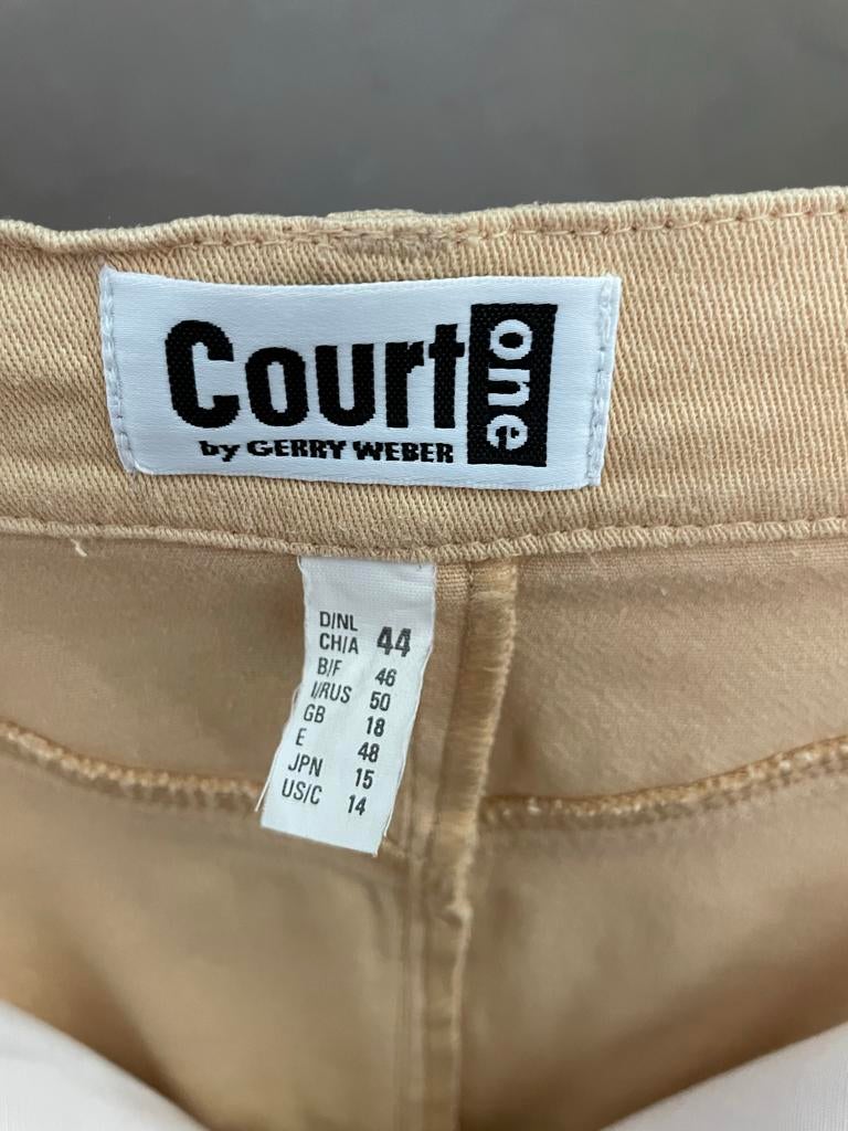Court One by Gerry Weber Rok - Maat 44, Beige, Maat 42/44 (L), Ophalen of Verzenden, Zo goed als nieuw