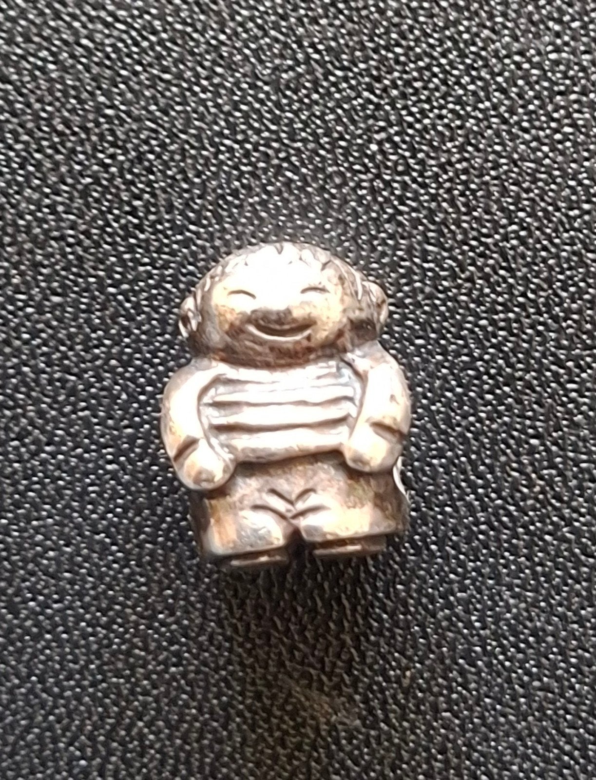 Trollbeads Jongetje Zilveren Bedel, Sieraden, Tassen en Uiterlijk, Gebruikt, Ophalen of Verzenden, Trollbeads, 1 bedel