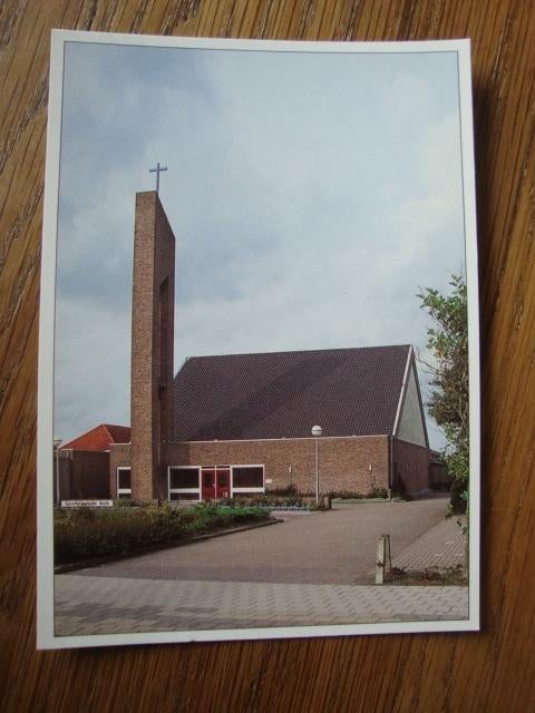NIEUW ANSICHTKAART GEREF. KERK DAMWOUDE, Verzamelen, Ansichtkaarten | Nederland, Ophalen of Verzenden, 1980 tot heden, Ongelopen